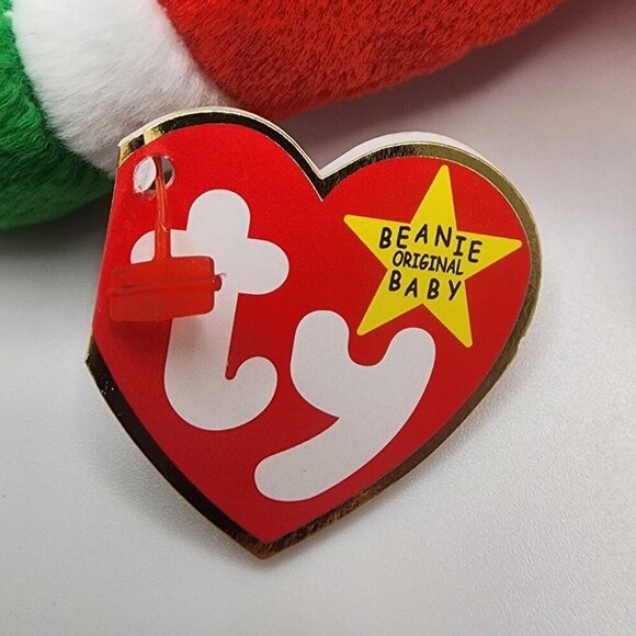 TY Beanie Baby "Santa the Santa Claus" with Both Hang and Tush Tags - Picture 7 of 14